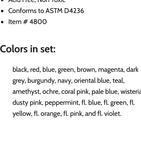 Marvy Uchida Le Pen Flex - 24 colors - Picture 14 of 14